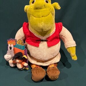 Dreamworks Shrek Plush with Red and White Outfit